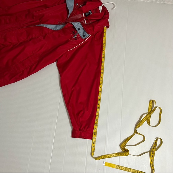 Nautica Vintage Sailing Windbreaker Red Jacket - Picture 14 of 15